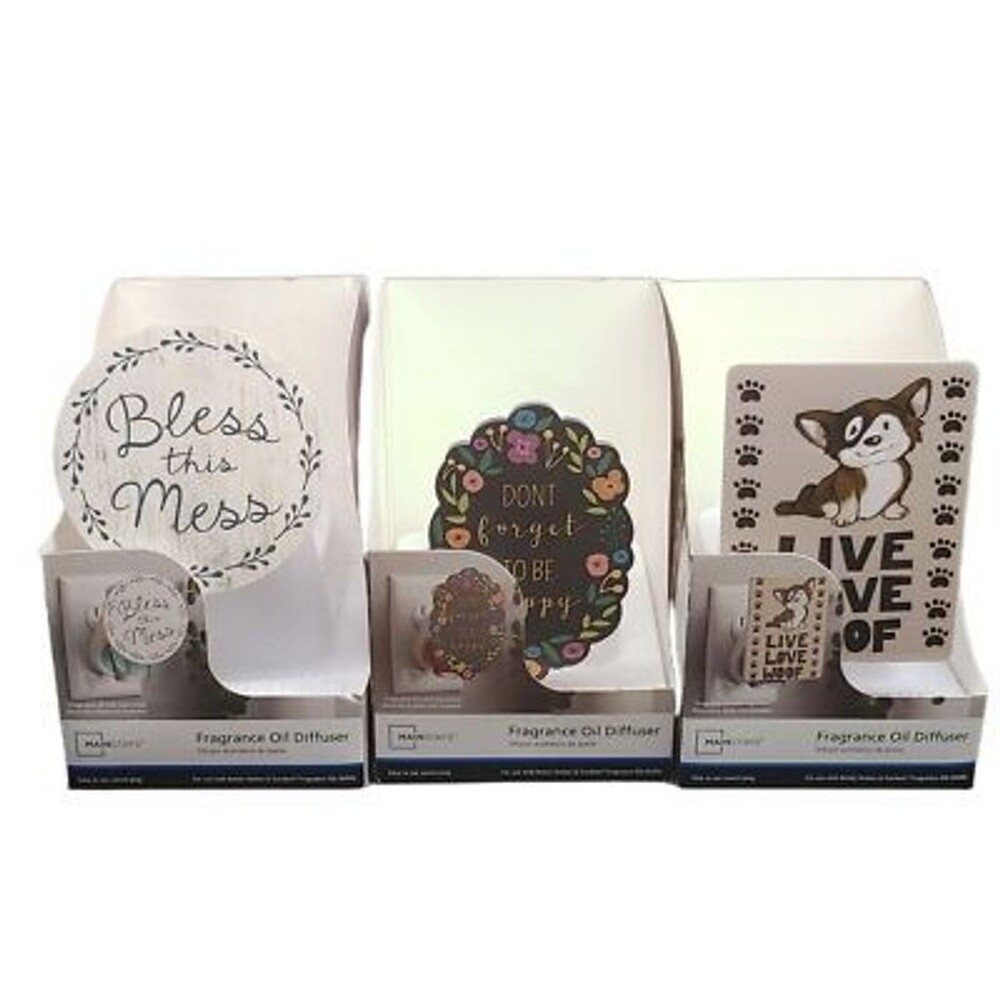 Fragrance Oil Diffuser Plug in Live Love & Bless this Mess & Dont Forget